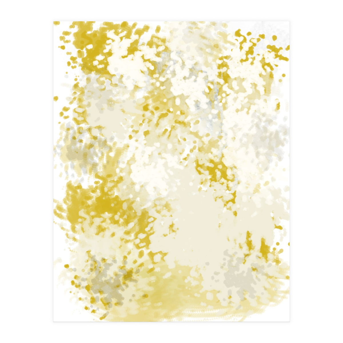 Abstract Yellow (Print Only)