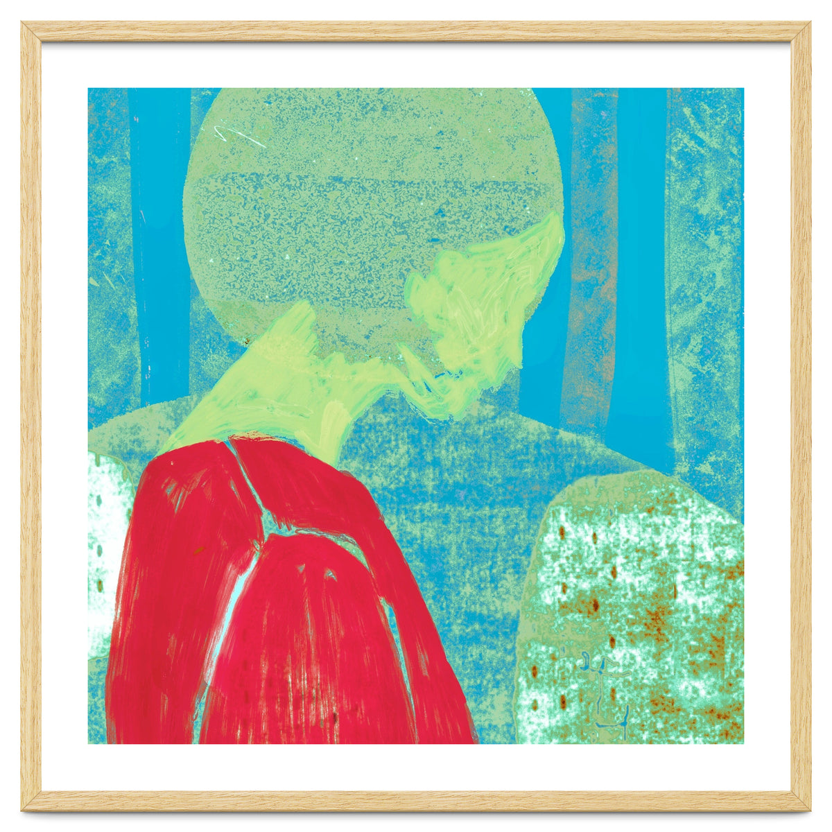 And she closed her eyes