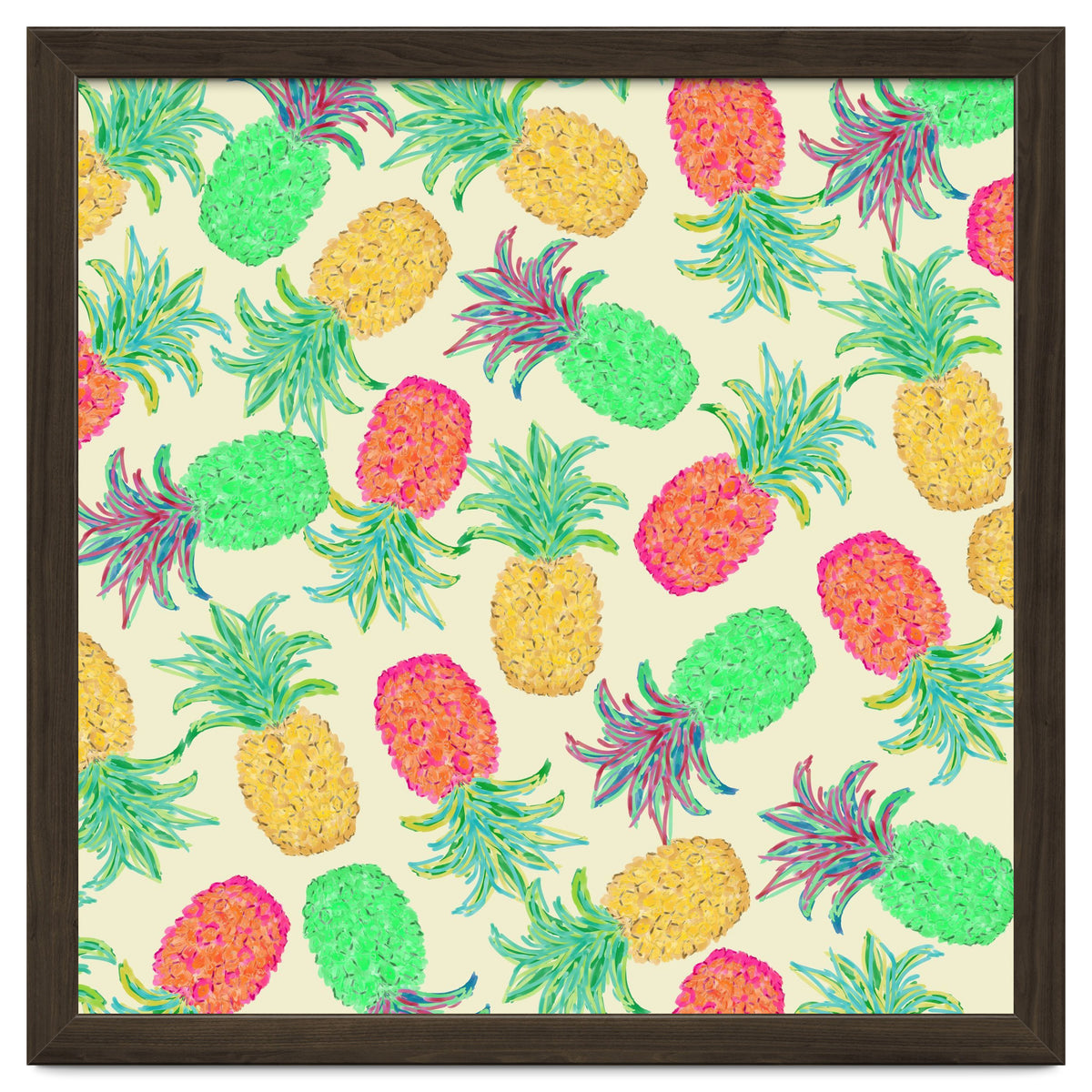 Pineapple Pandemonium Multicolo