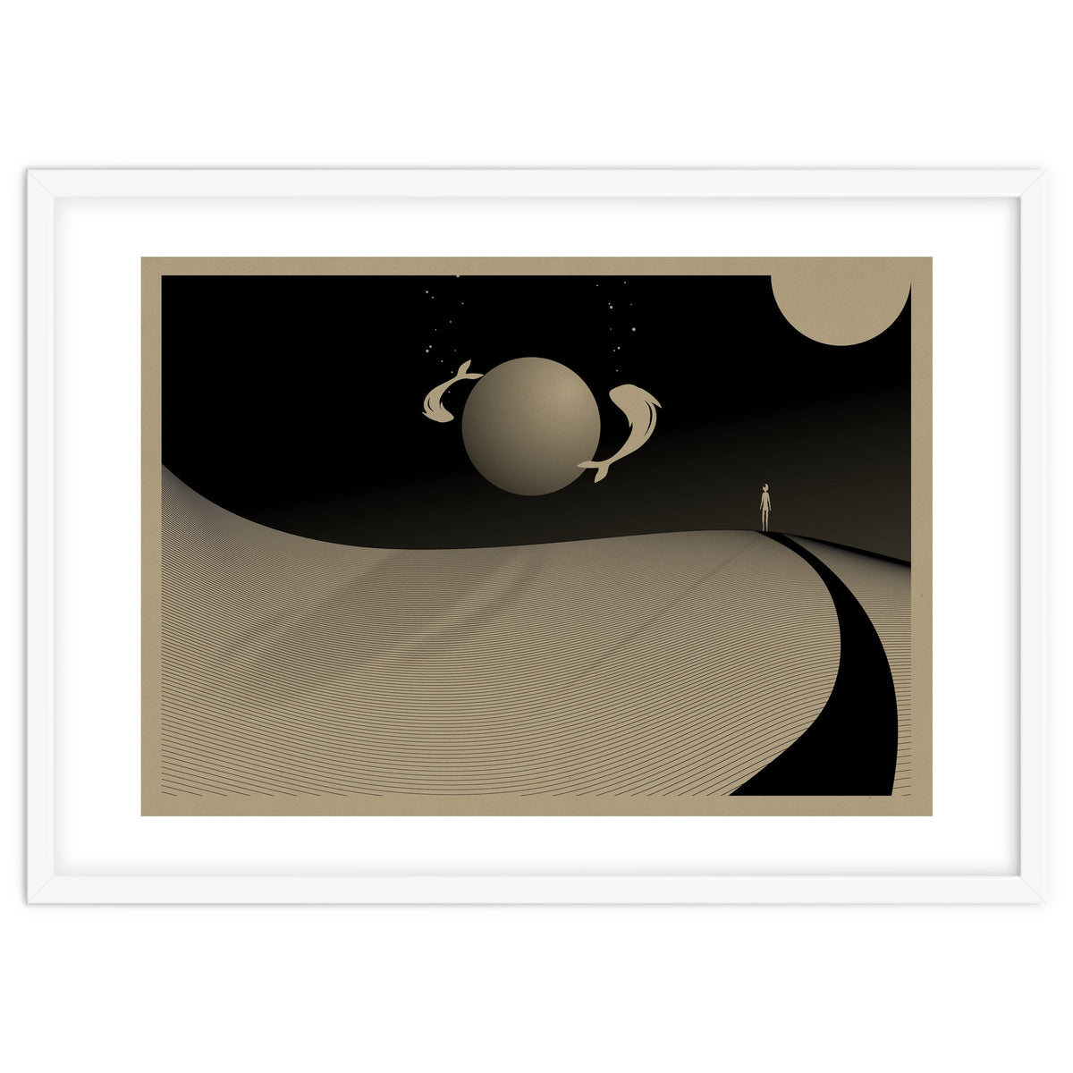 Nowhere, and nowhere And all the points in between