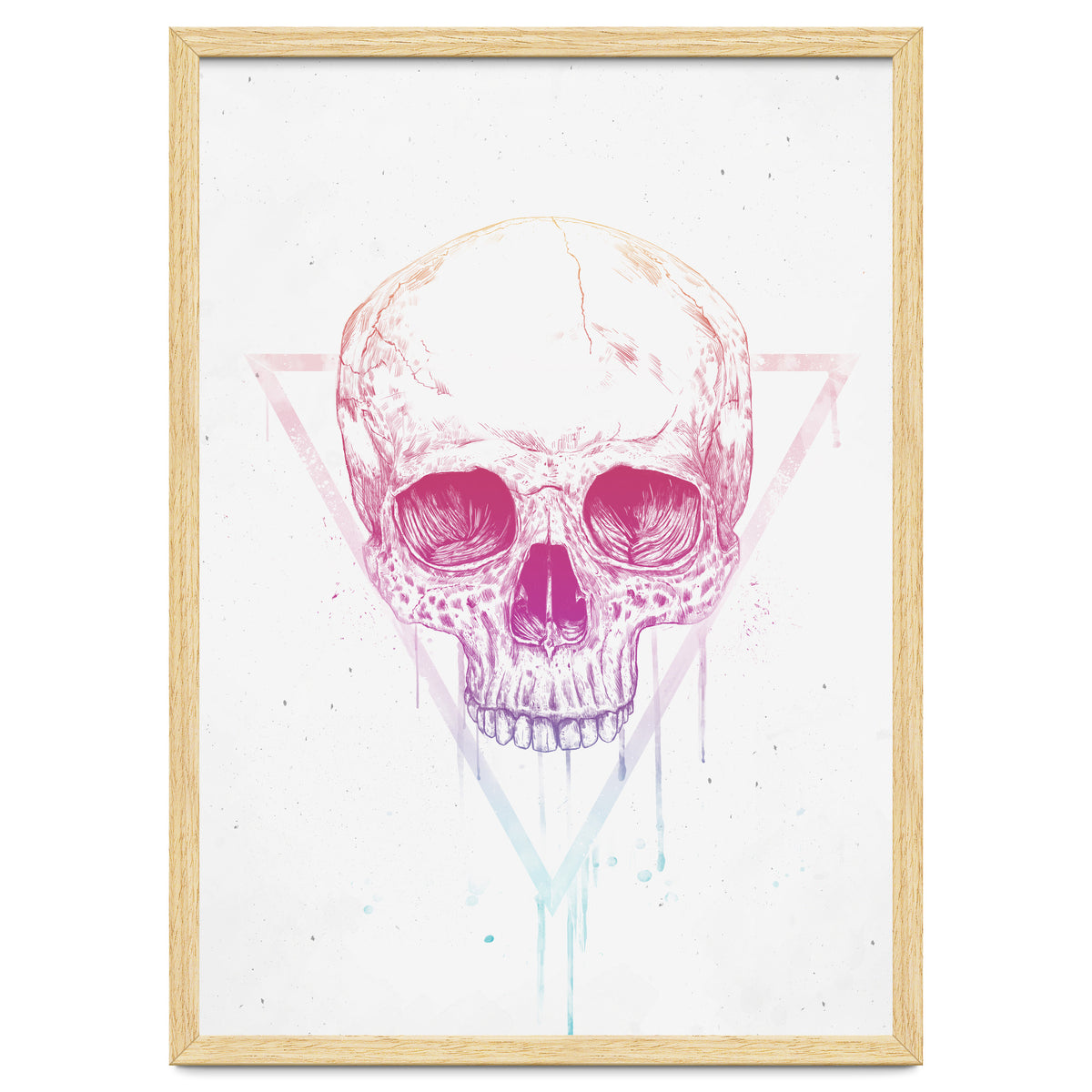 Skull In Triangle