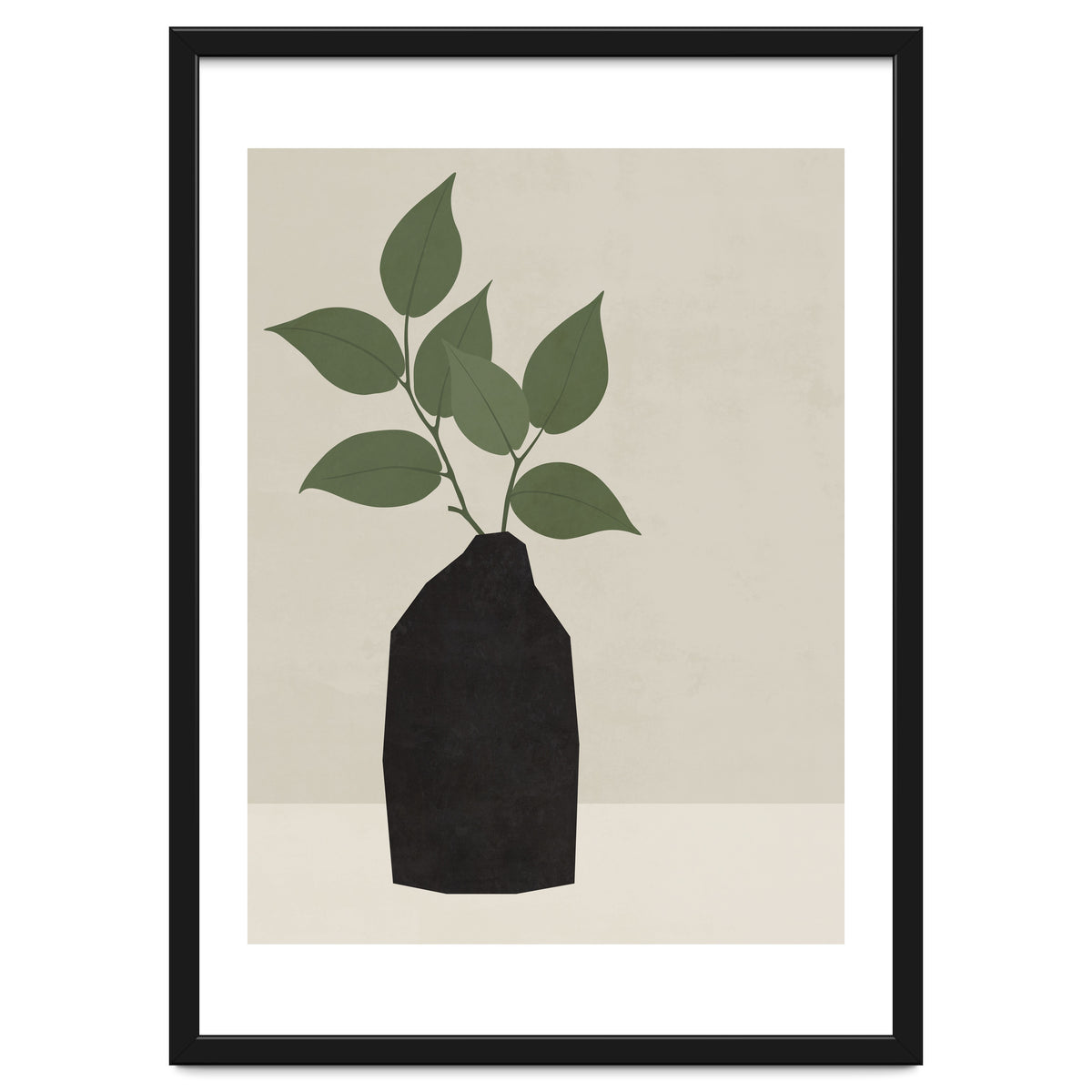 BLACK VASE