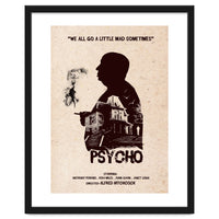 Hitchcock Psycho movie poster