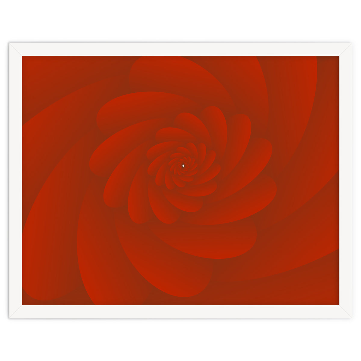 3 D Image Abstract Rose Flower ART