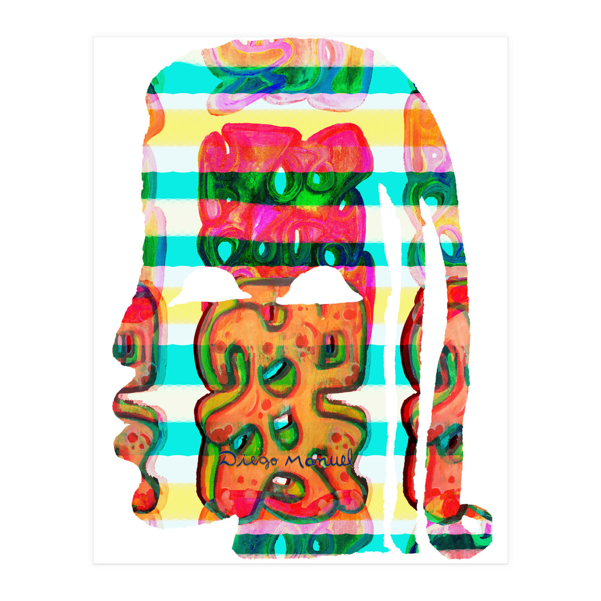 Abstracto Pop Nuevo B 17 Copia (Print Only)