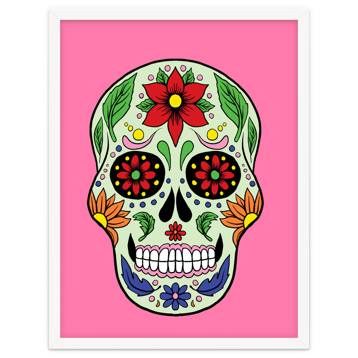 Colorful Skull I