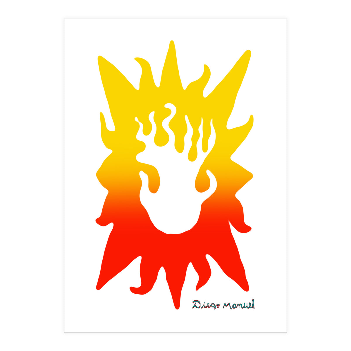 Fuego 115 Copia (Print Only)