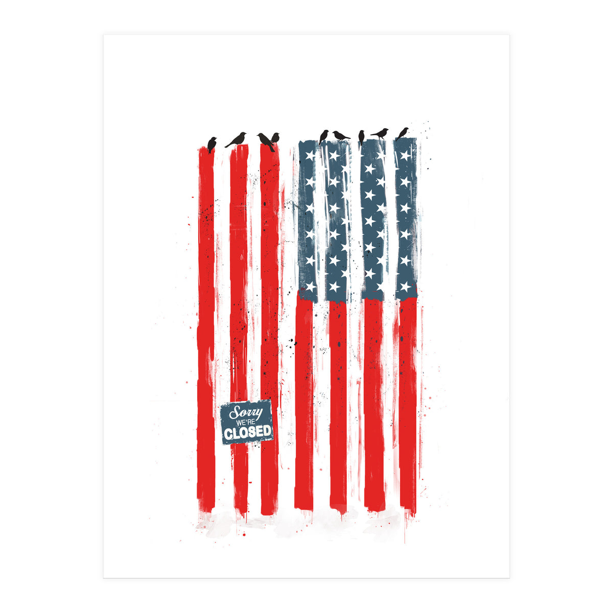 Sorry We're Closed (Print Only)