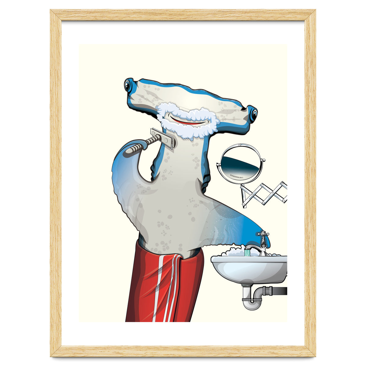 Hammerhead Shark Shaving