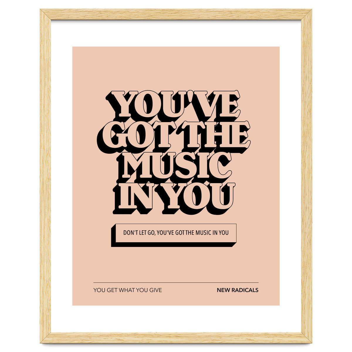 New Radicals - You Only Get What You Give