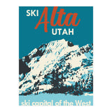 Ski Alta Utah vintage poster (Print Only) thumbnail