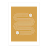 Mid-Century Modern No.20 - Woodblock Print (Print Only) thumbnail