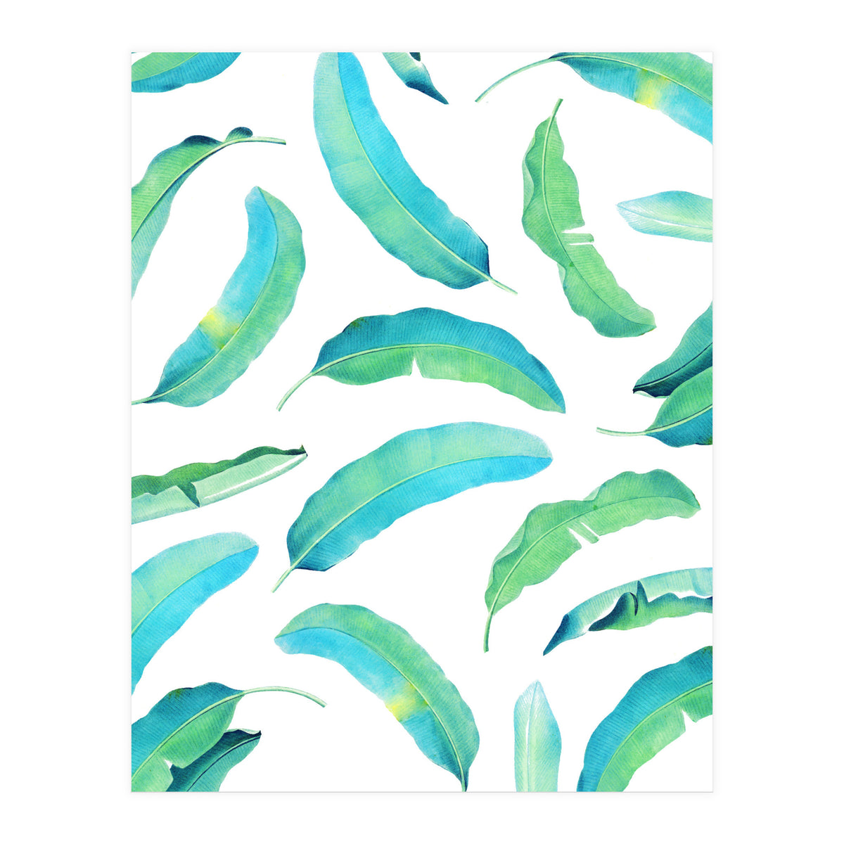 Turn Over A New Banana Leaf (Print Only)