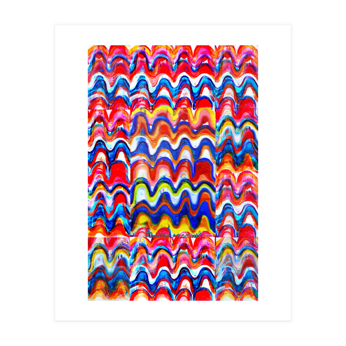 Pop abstract color full (Print Only)