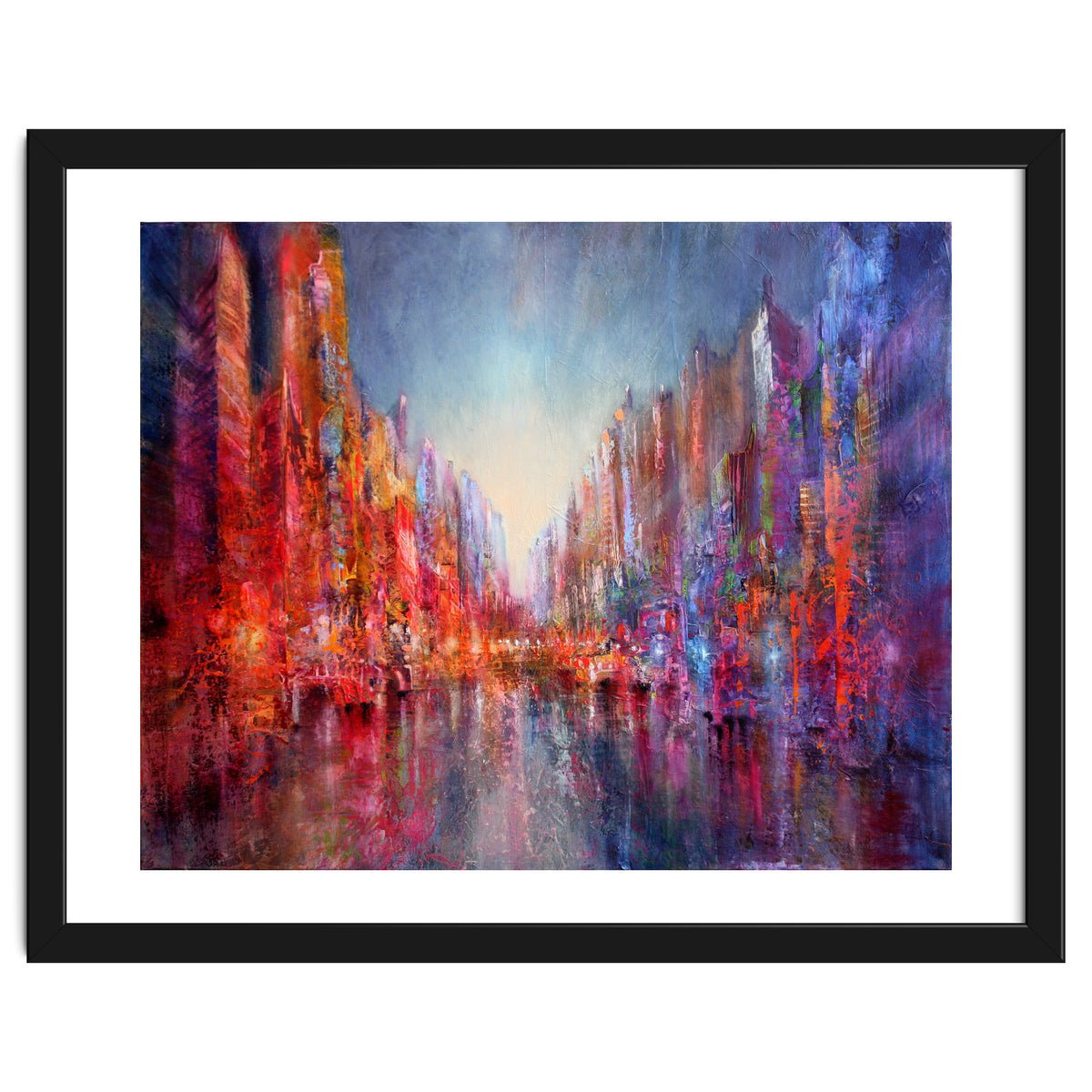 Stadt Am Fluss  - city on the riverside