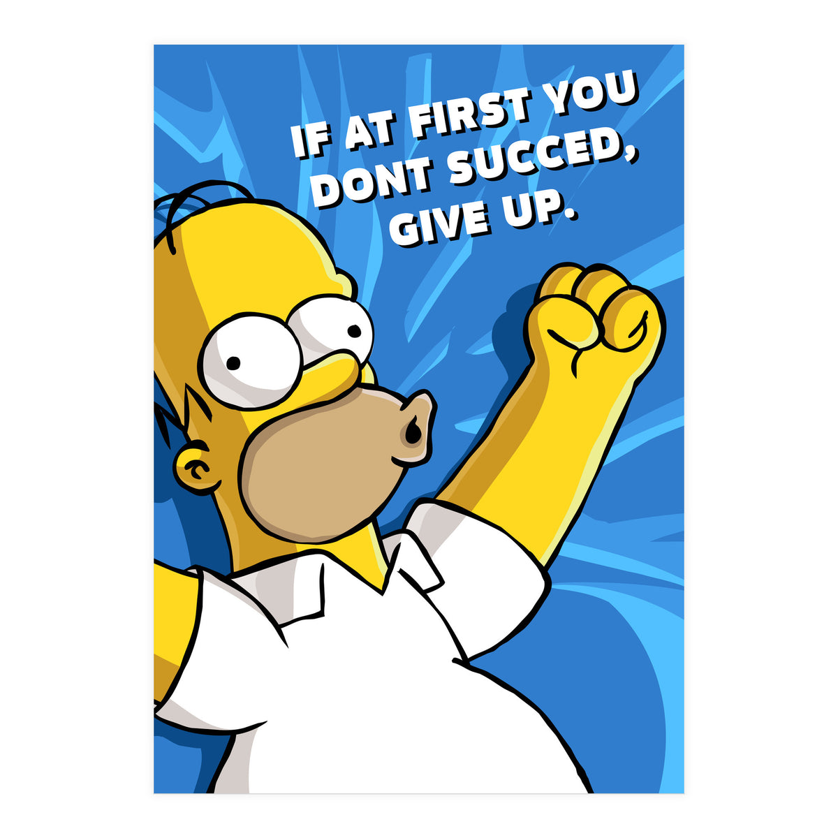 Homer Simpsons (Print Only)