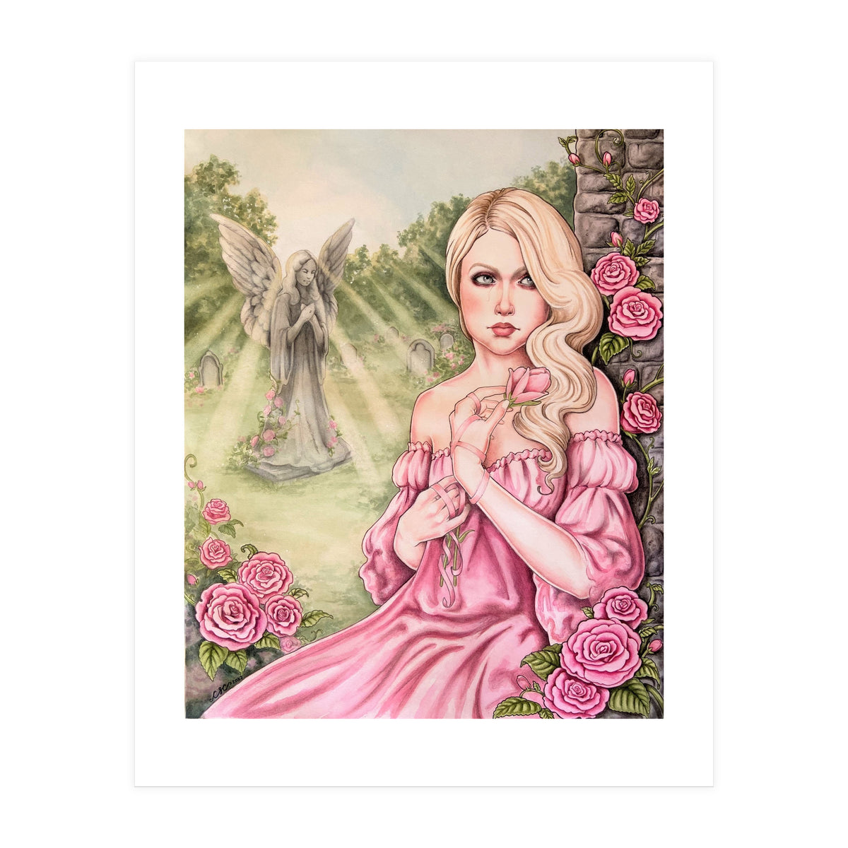 Weeping Rose (Print Only)