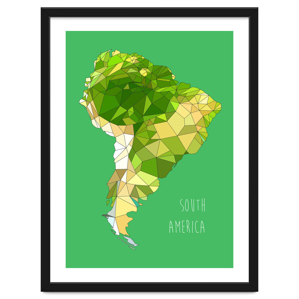 SOUTH AMERICA – Green