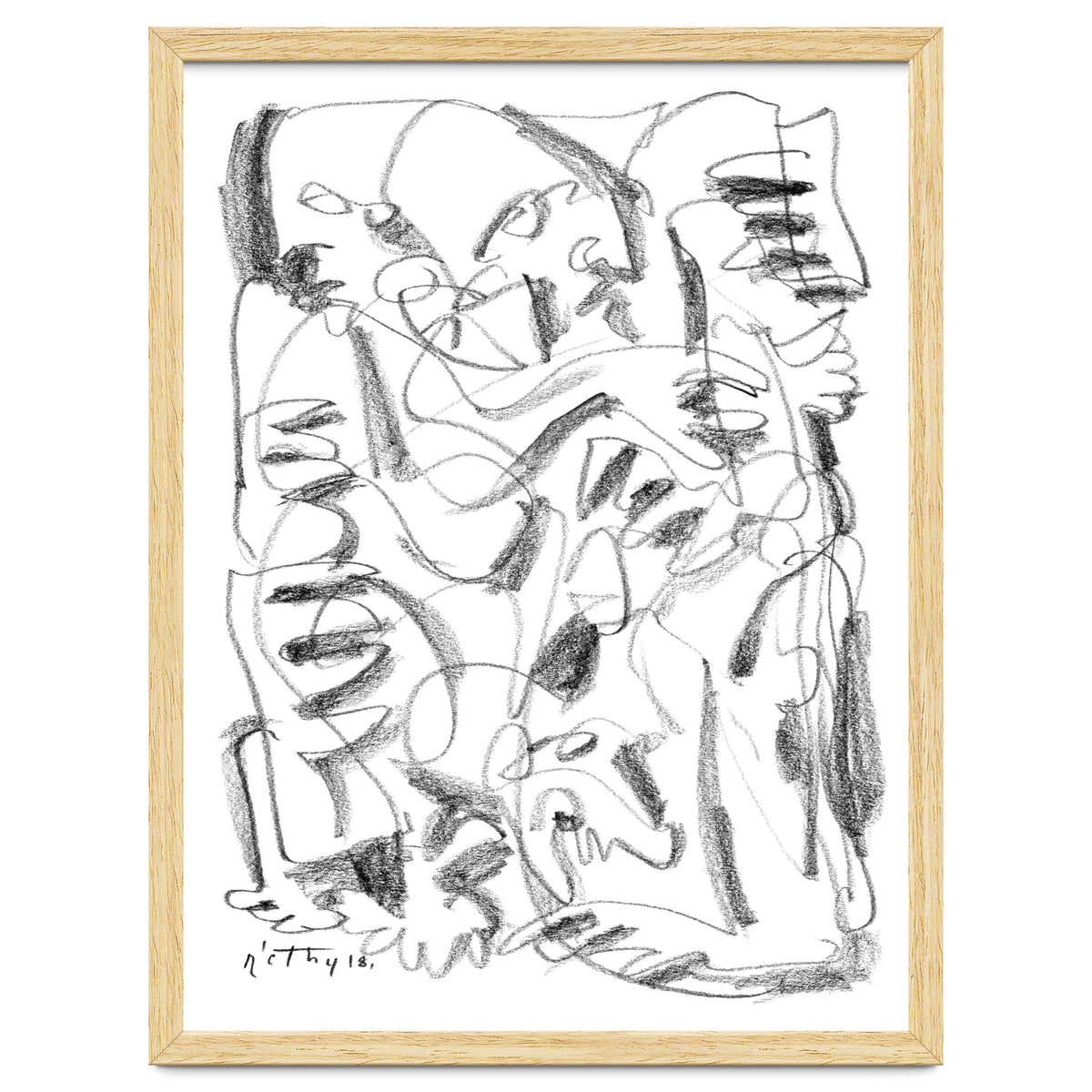 Out of the Shadows - b&w