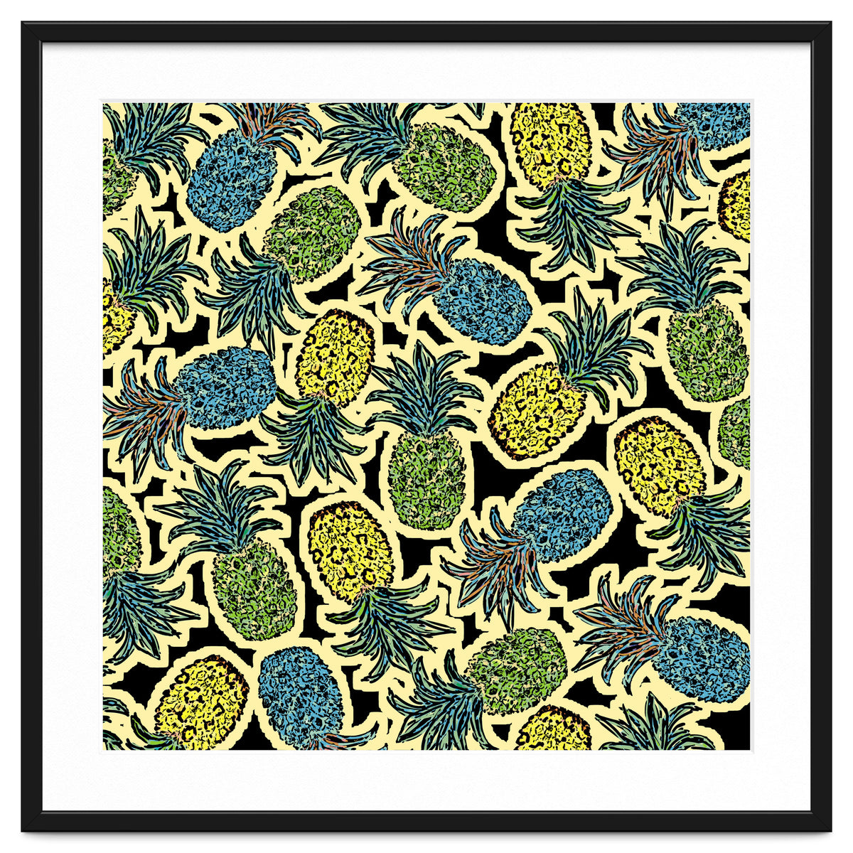 Pineapple Pandemonium Retro Tone