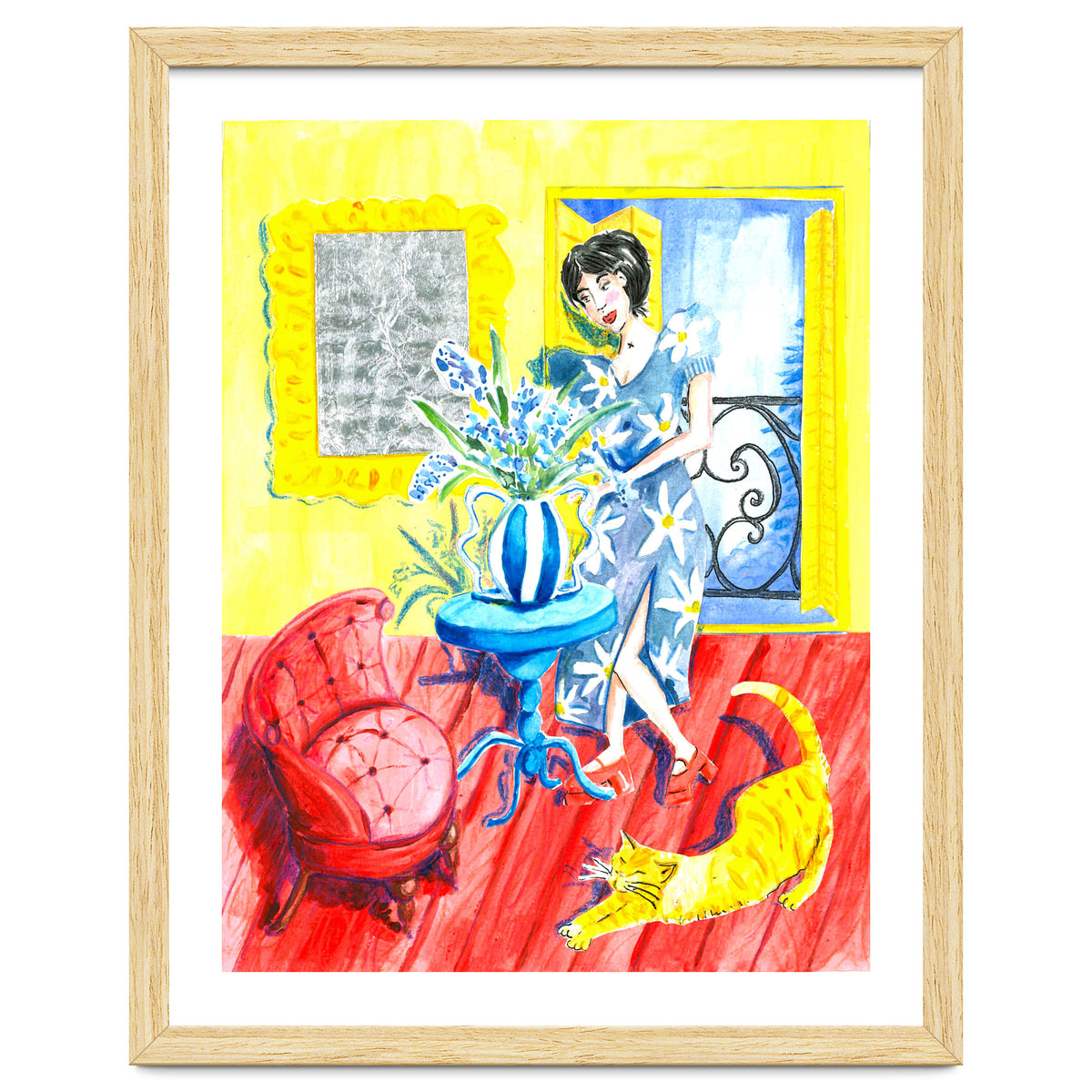 Fanny In The Living Room