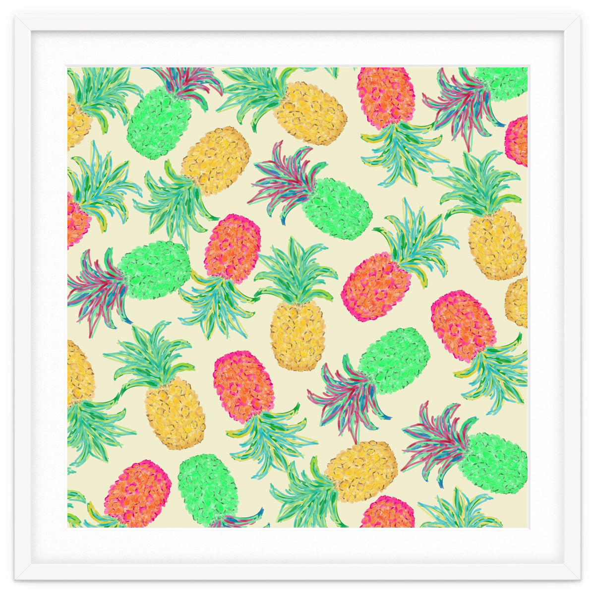 Pineapple Pandemonium Multicolo