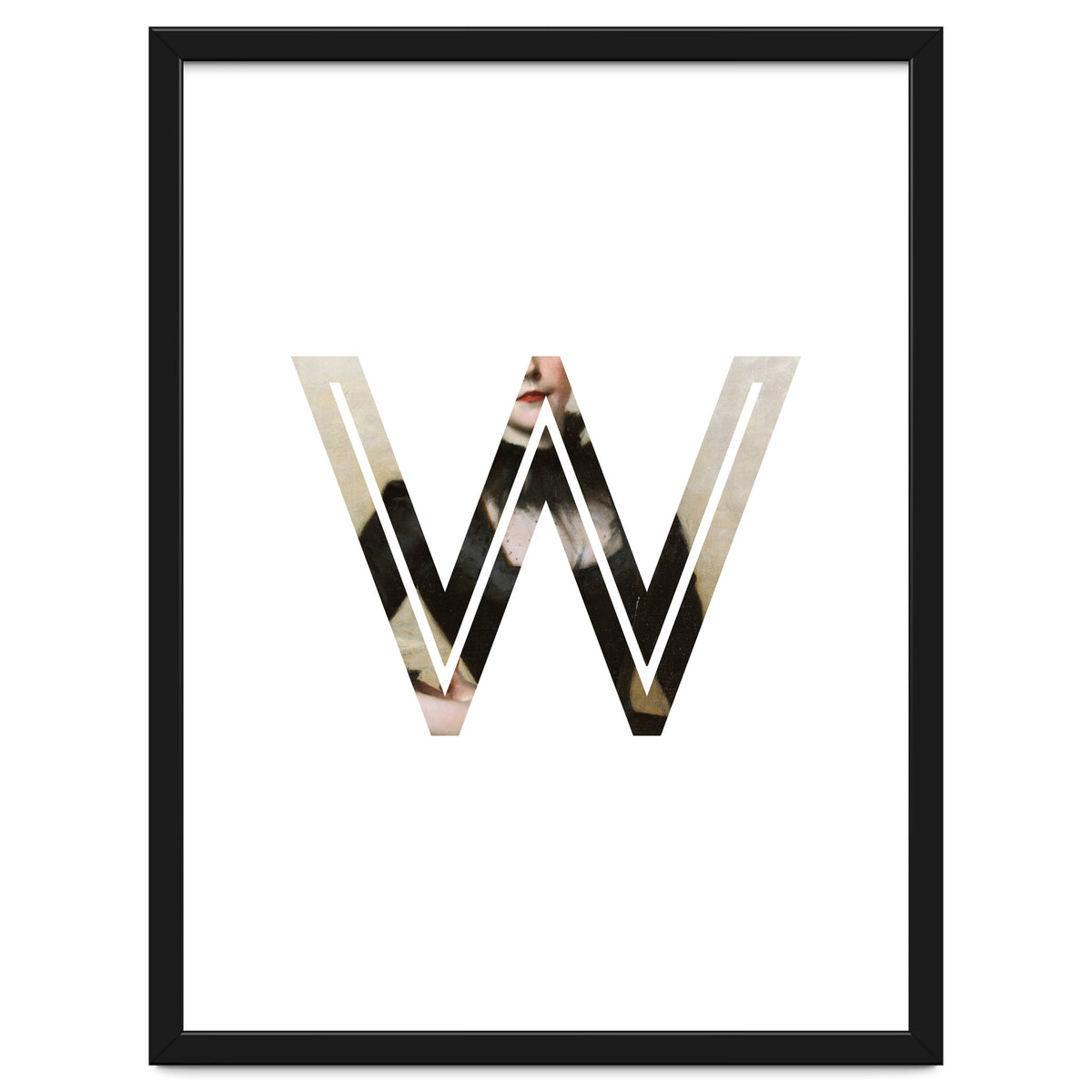 Letter W - (Impress)