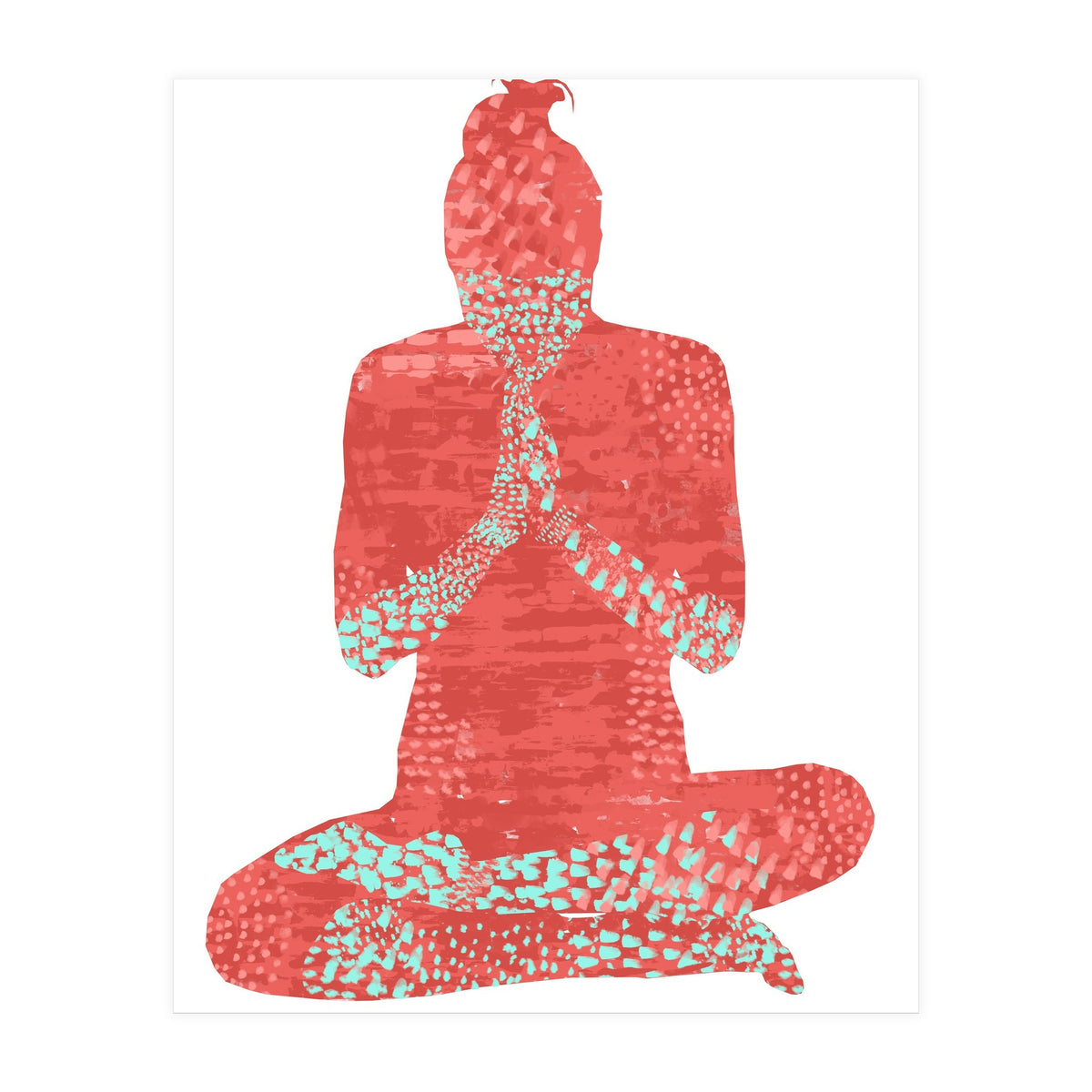 Agnistambhasana | Fire Log Pose (Print Only)