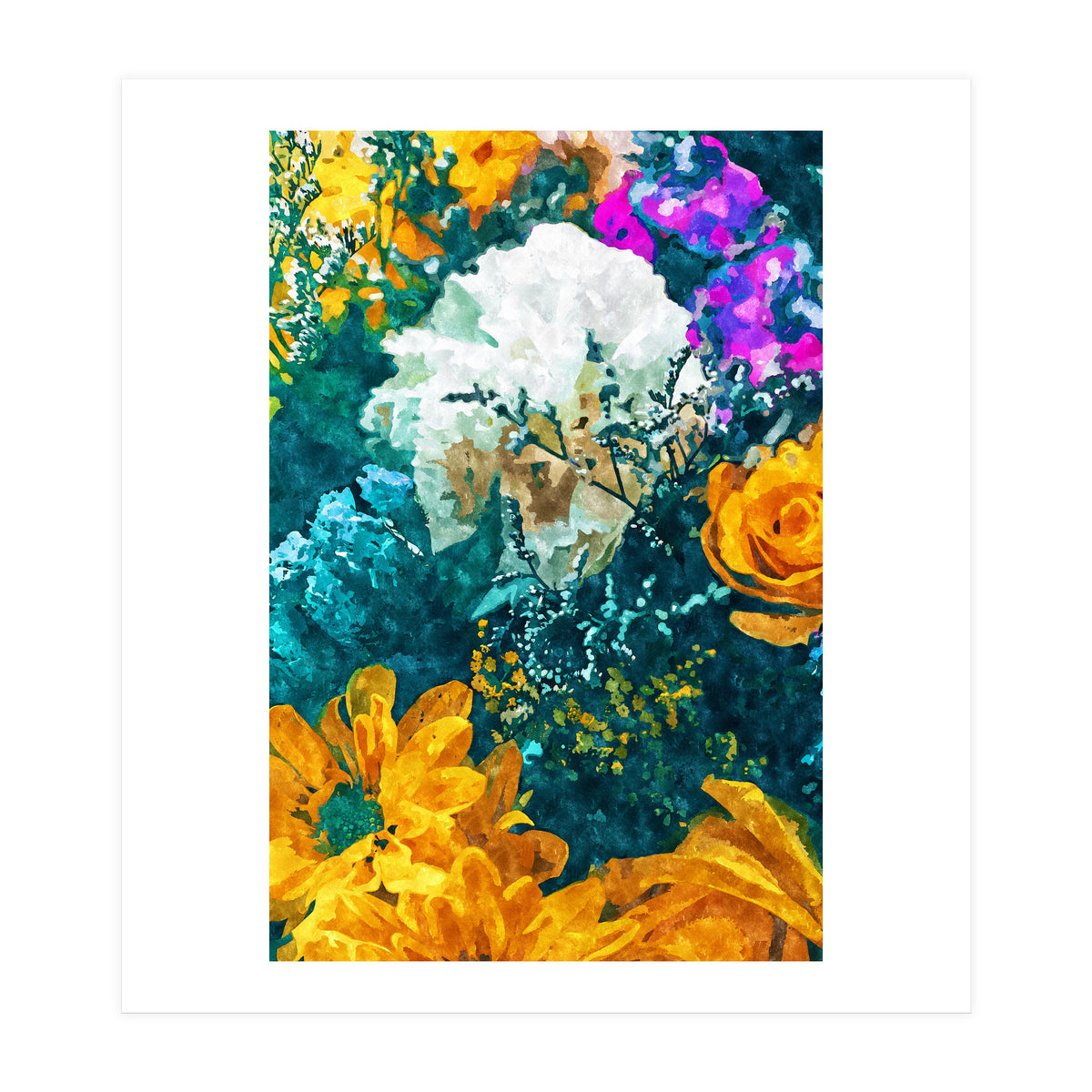 Dark & Floral (Print Only)