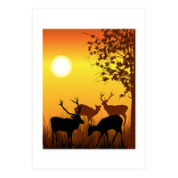 Deer Card (Print Only)