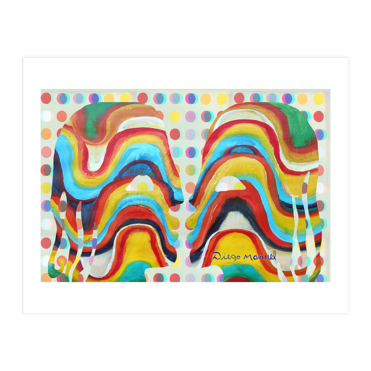 Abstracto Pop Nuevo B6 (Print Only)