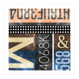 Typographic Industrial Abstract - M (Print Only) thumbnail