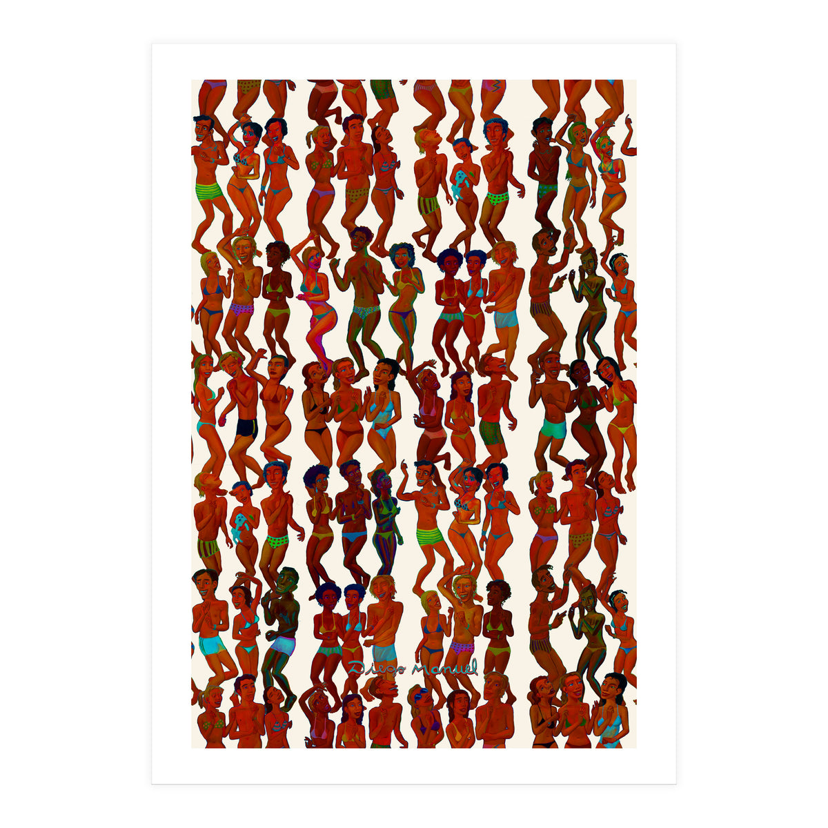 Fiesta En La Playa 10 (Print Only)