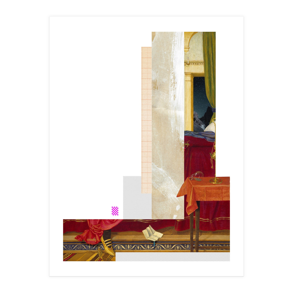 Gemaeldekomposition Modern Classic (Print Only)