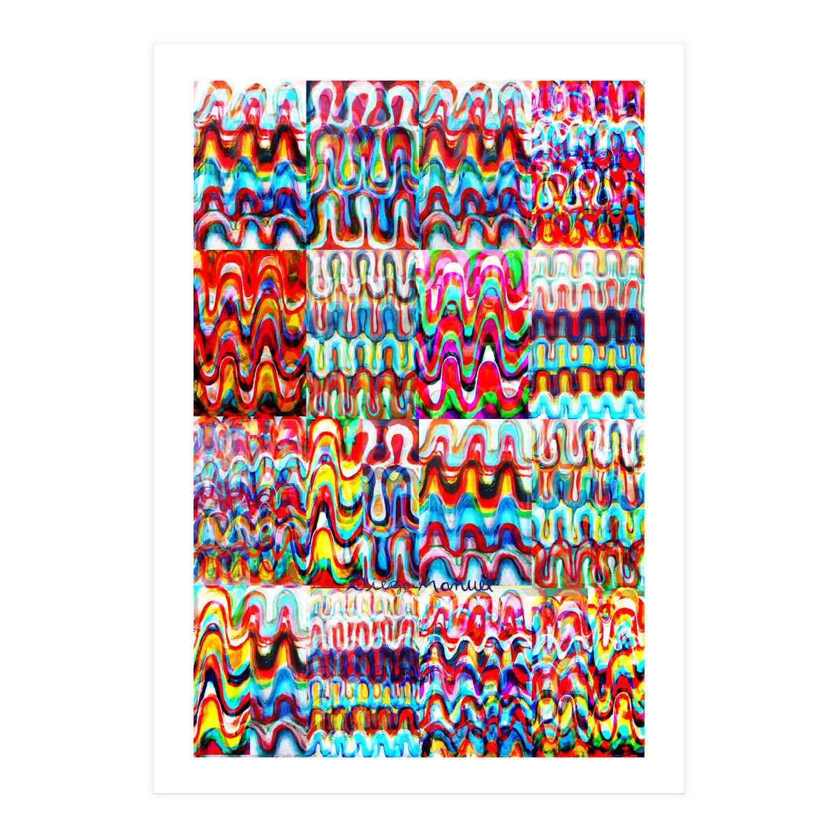 Pop abstract color full (Print Only)