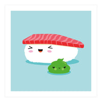 Best Friends Kawaii Sushi Nigiri (Print Only)