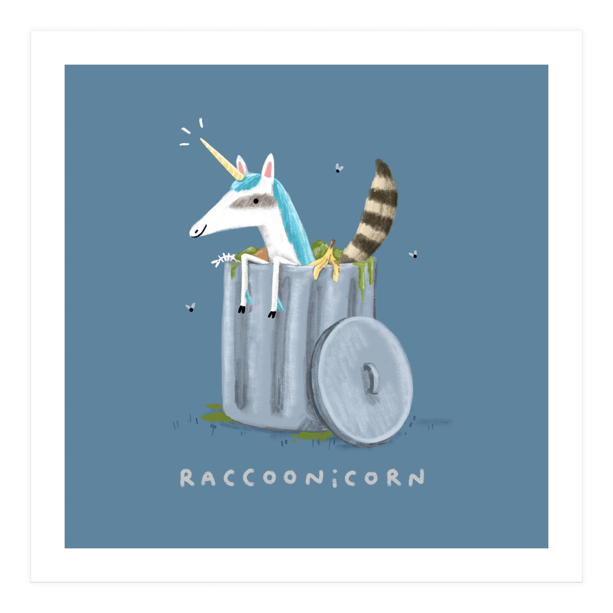 Raccoonicorn (Print Only)