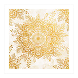 Queen Starring of Mandala-Gold Sunflower I (Print Only) thumbnail