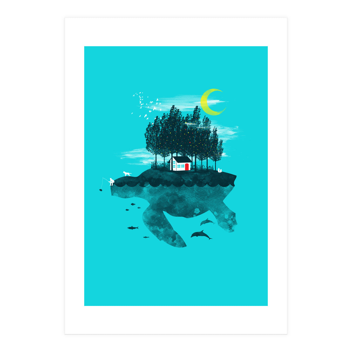 Moving Island (Print Only)