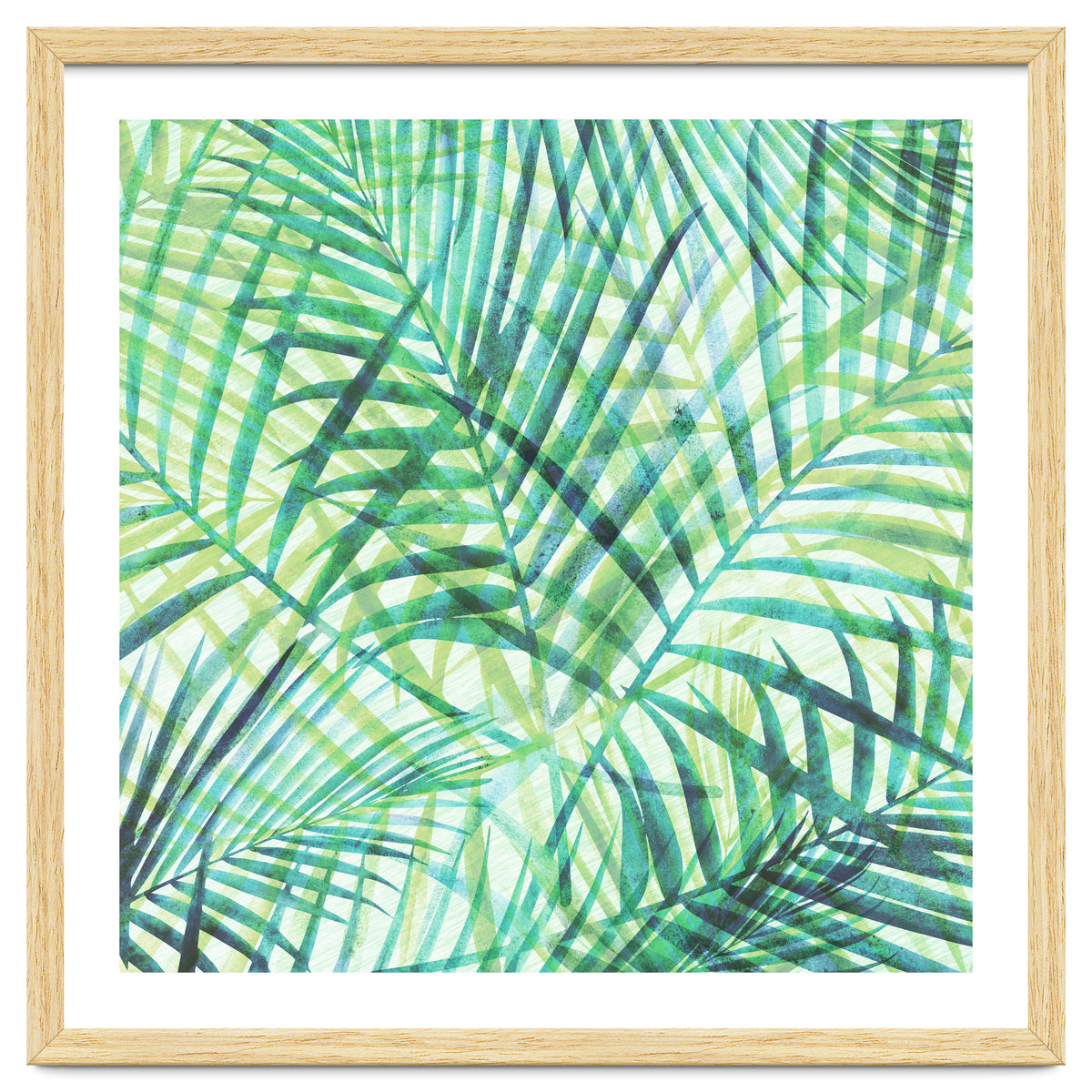 Abstract Tropical Palms