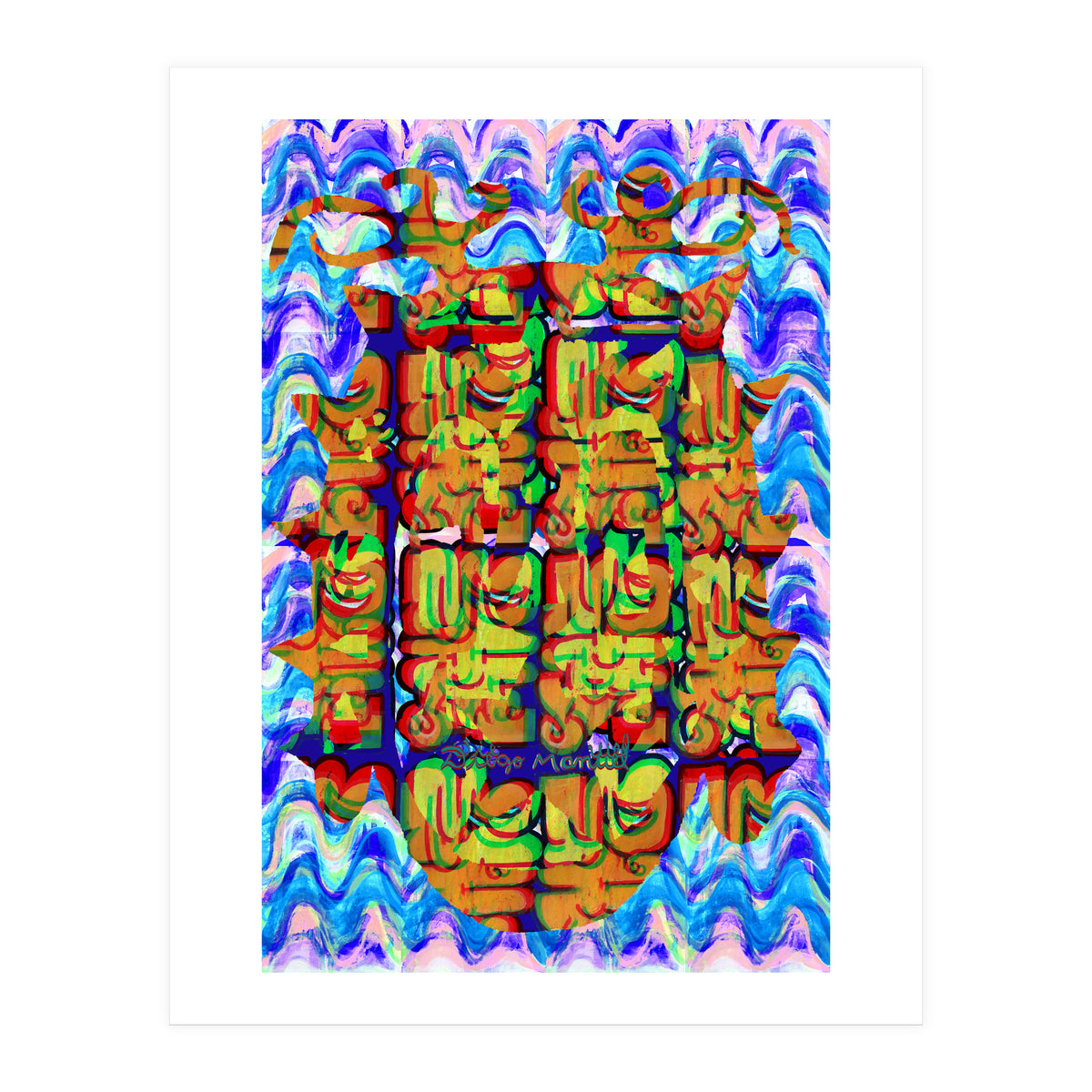 Graffiti Digital 8 (Print Only)