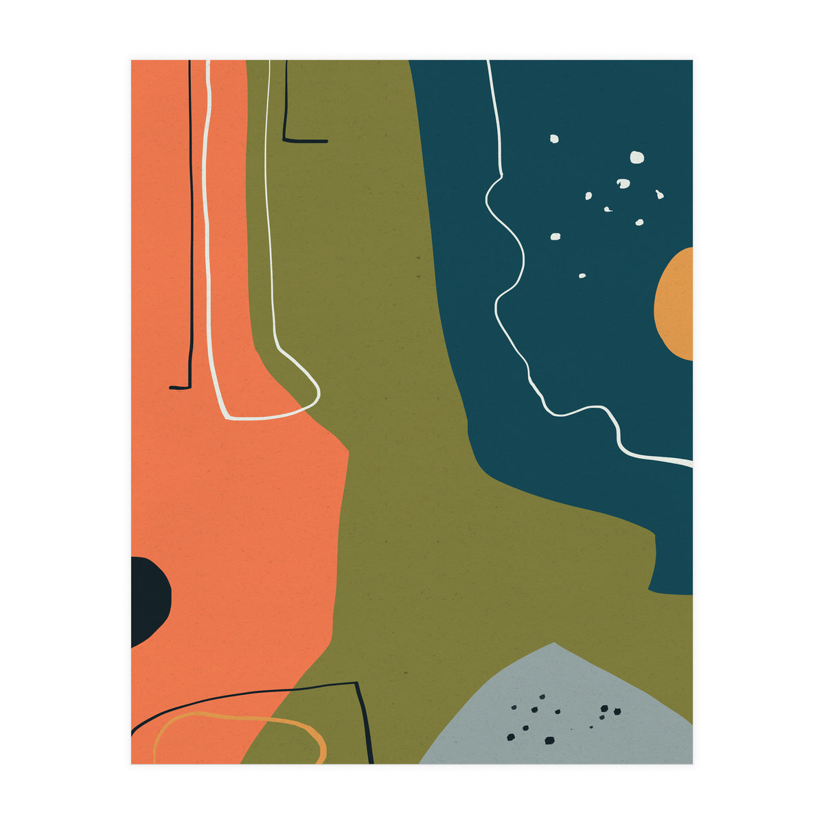 The Abstract Thinker & A Starry Night (Print Only)