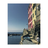 Cinque Terre Houses And Sea (Print Only) thumbnail