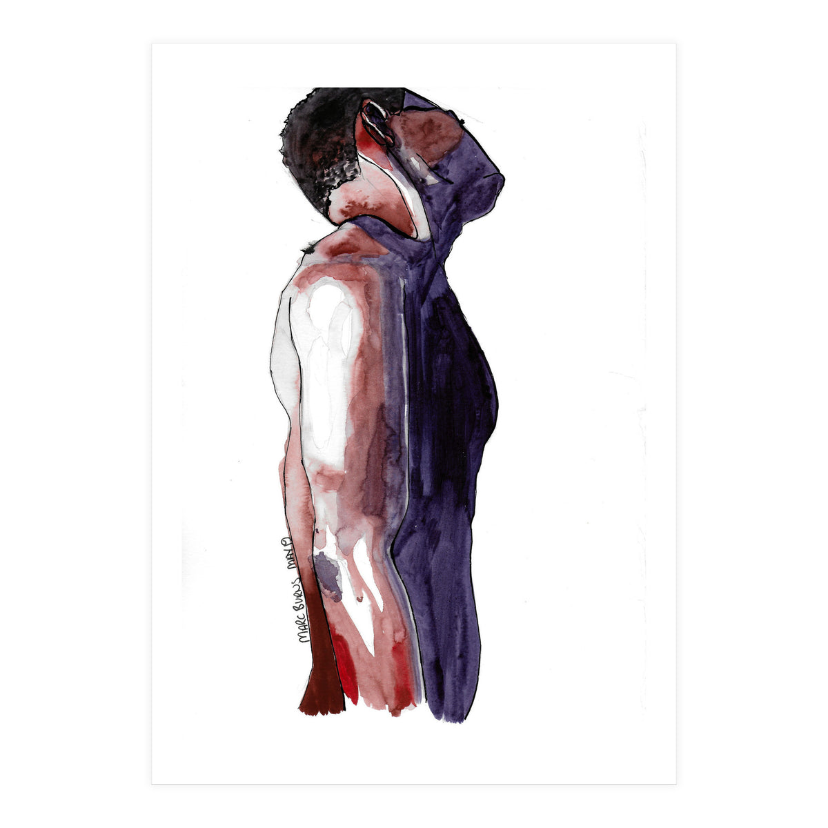 Untitled #5 - Male torso (Print Only)