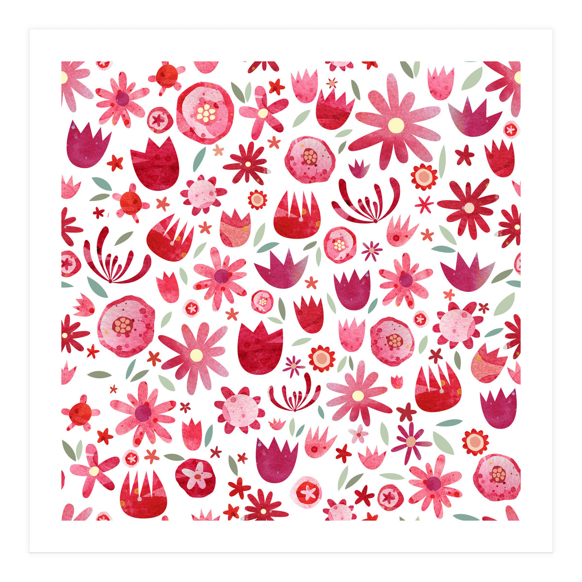 Summer Flowers (Print Only)