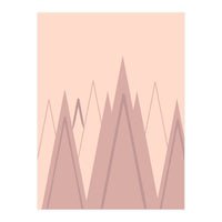 Pink mountains  (Print Only)