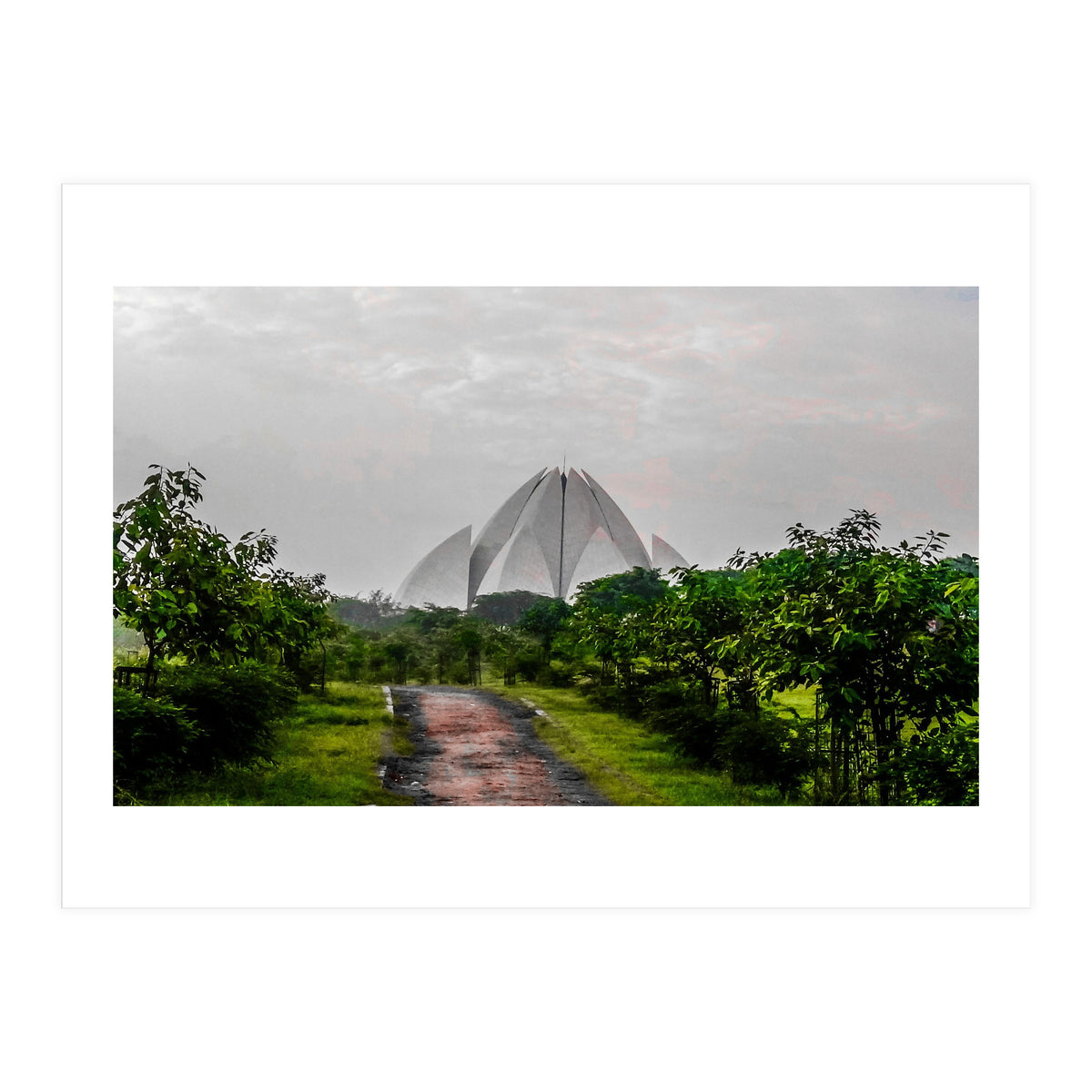 Lotus Temple (Print Only)