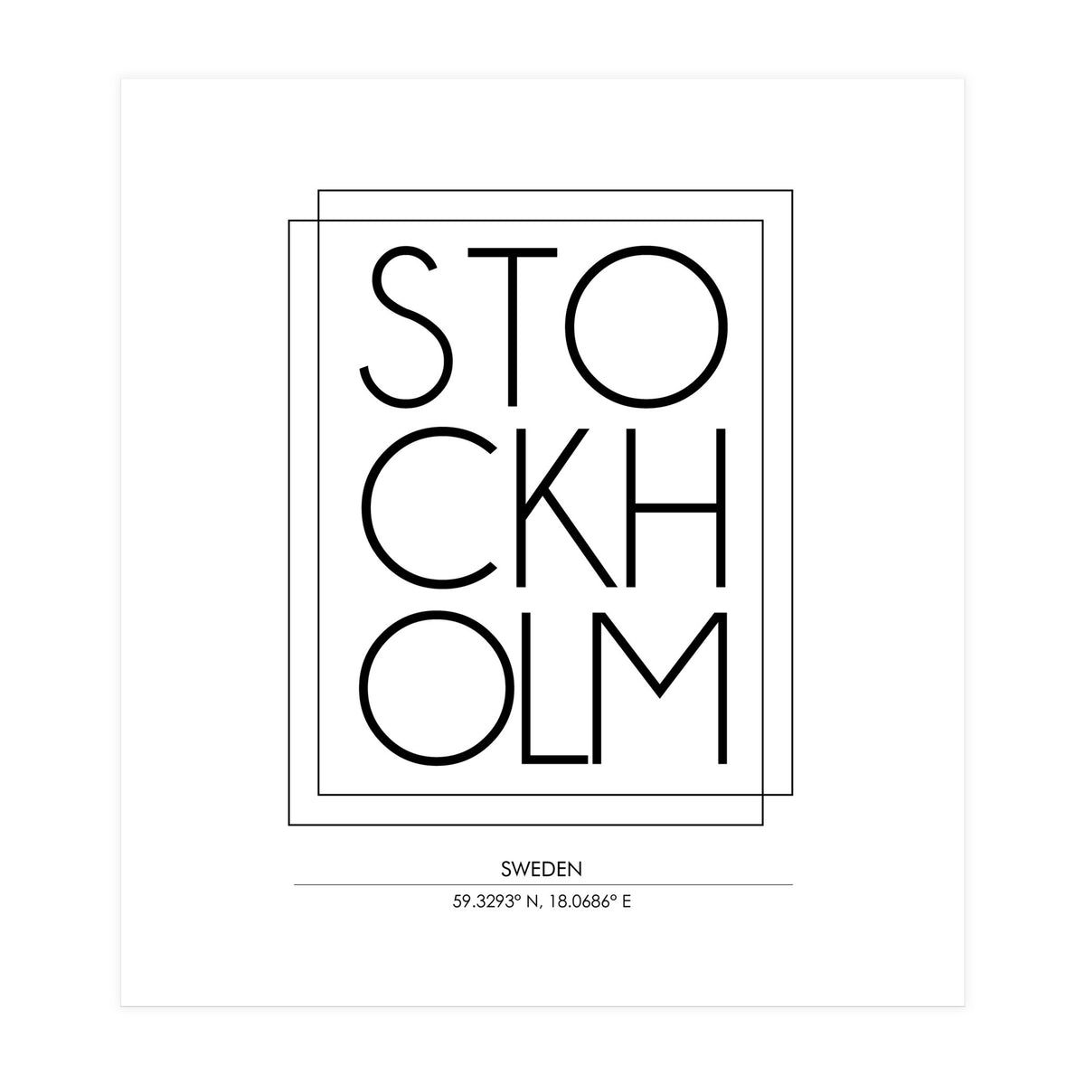 Stockholm (Print Only)