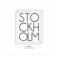 Stockholm (Print Only)