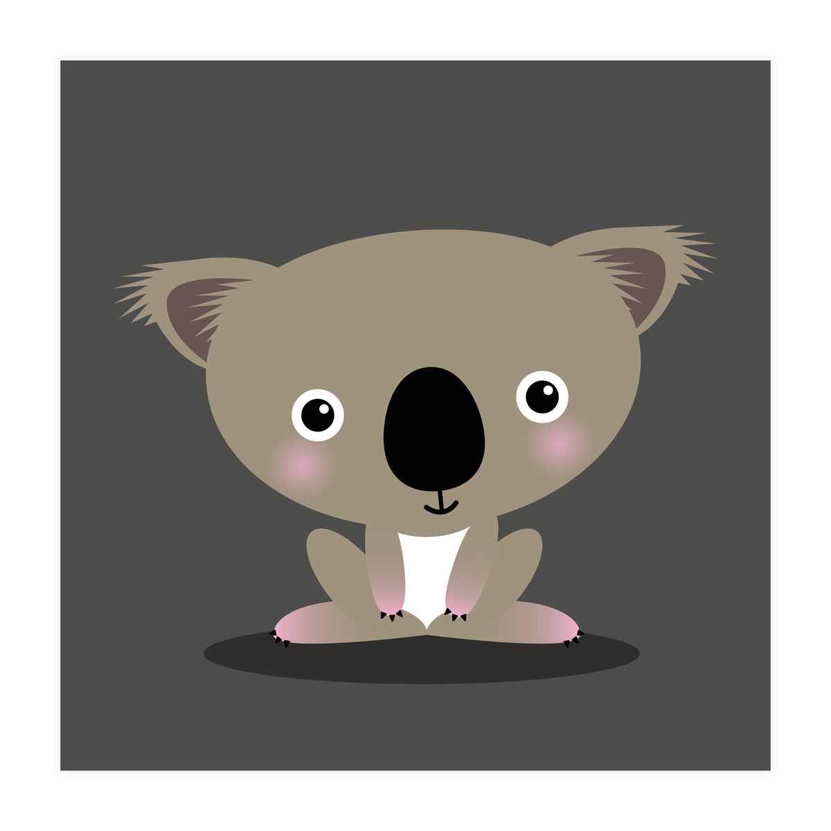 Nursery Kawaii Koala (Print Only)